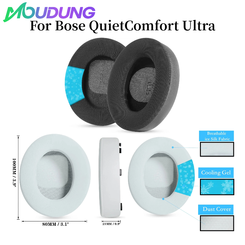 Bose Headphone Qc Ultra - MOUDUNG Cooling Gel Ear Pads สําหรับ