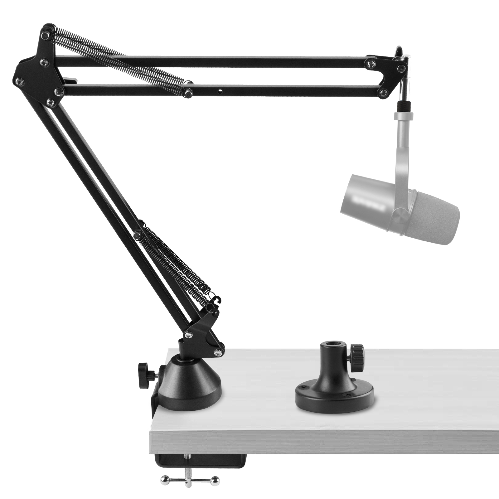 Shure Mic Sm7B - Geekria แขนไมโครโฟนสำหรับผู้สร้าง, ใช้ได้กับ Shure MV88 +,