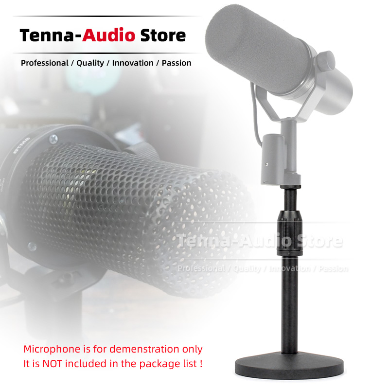 Shure Mic Sm7B - ขายึดไมโครโฟนแบบตั้งโต๊ะสำหรับติดตั้งบนขาตั้งไมโครโฟน Shure SM7B SM 7B SM7
