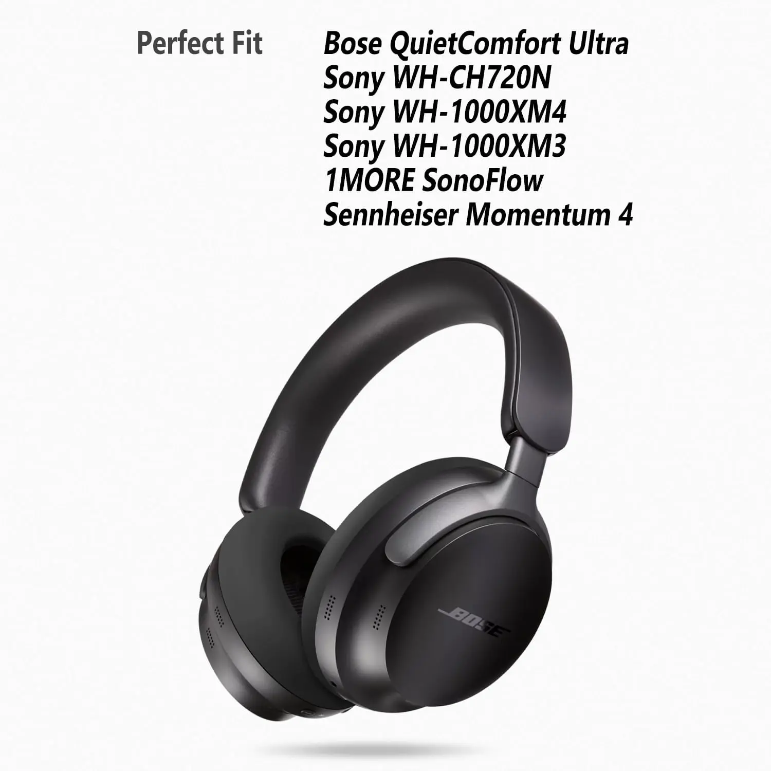 Bose Headphone Qc Ultra - เคสโทรศัพท์กันกระแทกหูซิลิโคนสำหรับหูฟัง Bose QC ultra SONY WH-CH720N