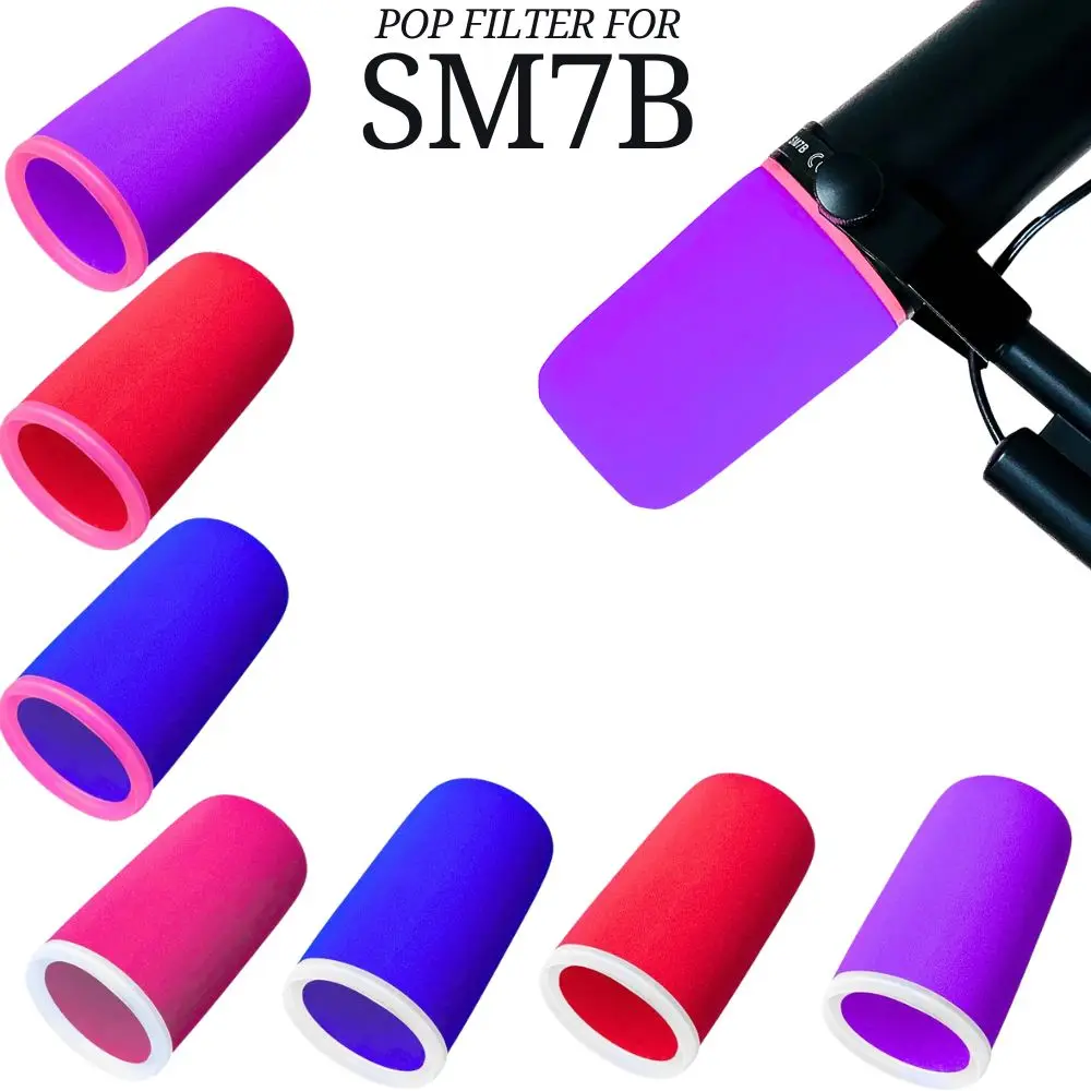 Shure Mic Sm7B - แผ่นกรองเสียงลมสำหรับไมโครโฟน Shure SM7B ของแท้ ฟองน้ำครอบป้องกันเสียงรบกวน อะไหล่เปลี่ยนสำหรับไมค์