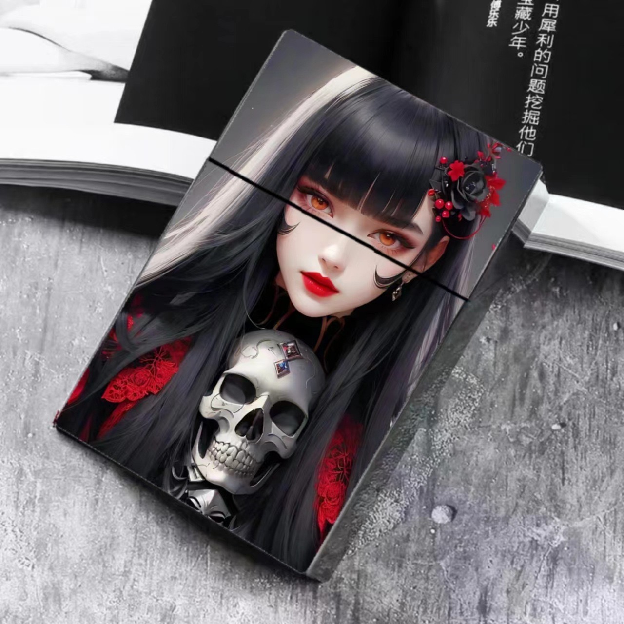Vape Decoration - สไตล์น่ากลัวสําหรับ 8 มม.พลาสติกกล่องบุหรี่ 20 ชิ้นความจุขนาดใหญ่ Ghost