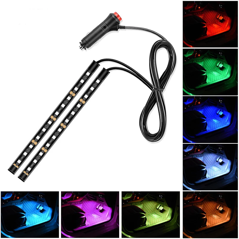 12LED Strip โคมไฟ USB รถบุหรี่ - Vape Decoration บทวิจารณ์และราคา
