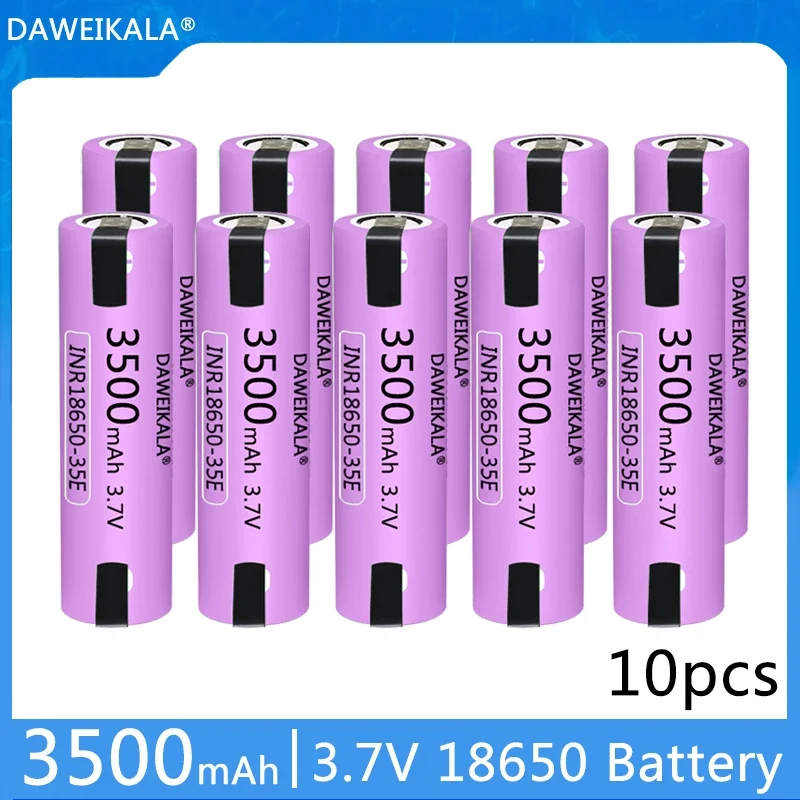 18650 35E 3500mAh 20A แบตเตอรี - Vaping Goods บทวิจารณ์และราคา