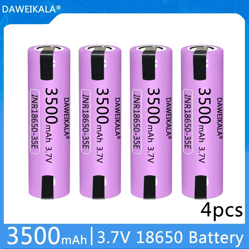 18650 35E 3500mAh 20A แบตเตอรี - Vaping Goods บทวิจารณ์และราคา