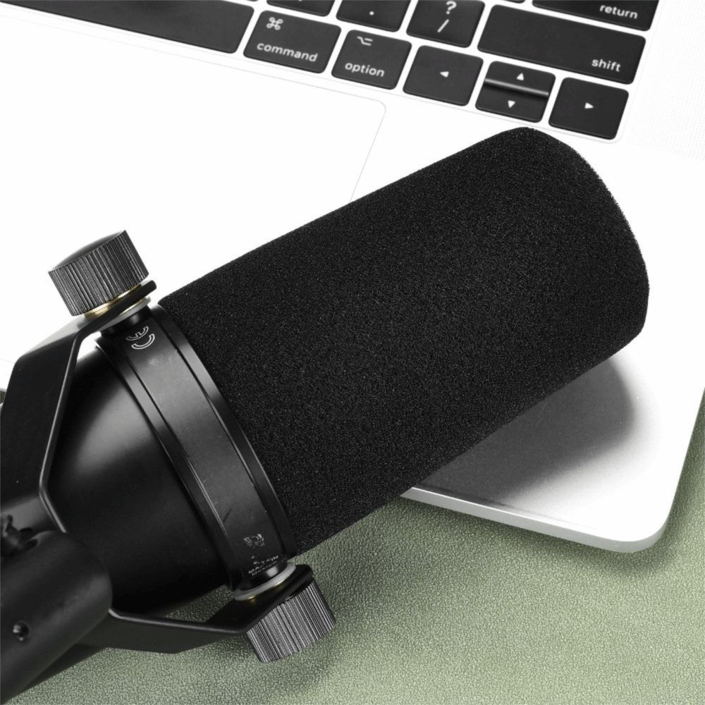 ฝาครอบไมโครโฟนแบบฟองน้ำกำมะหยี - Shure Mic Sm7B บทวิจารณ์และราคา