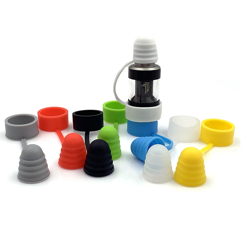 Vmiss ฝาซิลิโคนนิ่ม5ชิ้น/ล็อต, - Vape Decoration บทวิจารณ์และราคา