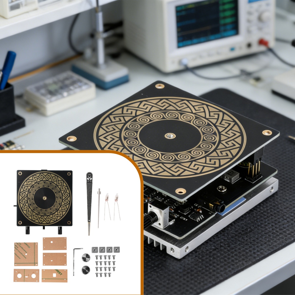 เทสล่าคอยล์แบบสัมผัสได้ MTC โห - Coil Building Kit บทวิจารณ์และราคา
