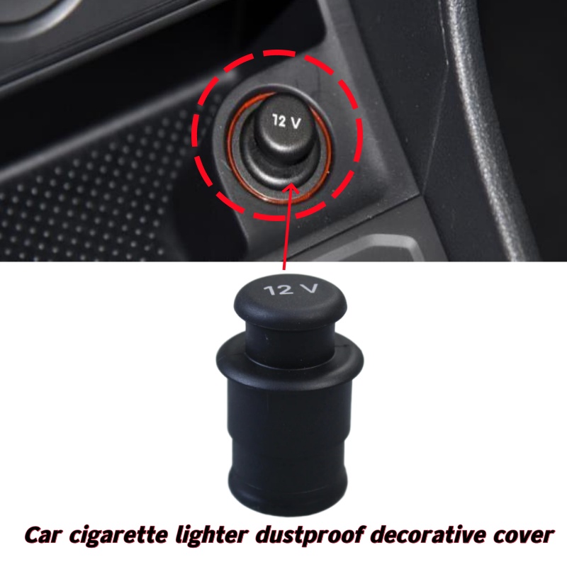 ฝาครอบกันฝุ่นที่จุดบุหรี่ในรถย - Vape Decoration บทวิจารณ์และราคา