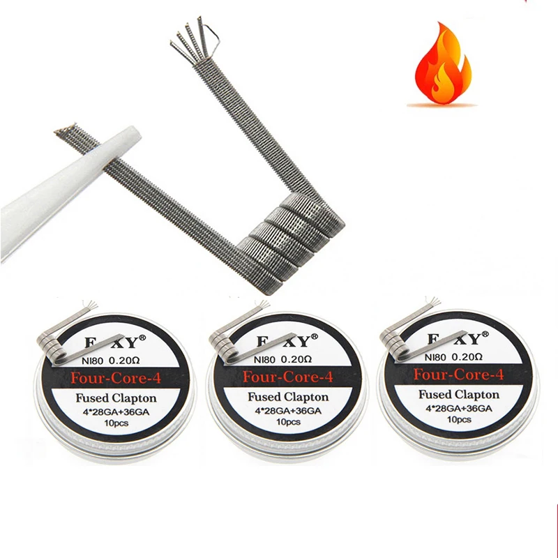 10 ชิ้น/กล่อง Ni80 ที่สร้างไว้ - Coil Building Kit บทวิจารณ์และราคา